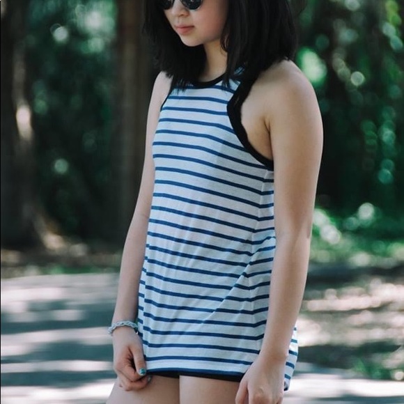 AEO Striped Tank Top - Picture 1 of 5